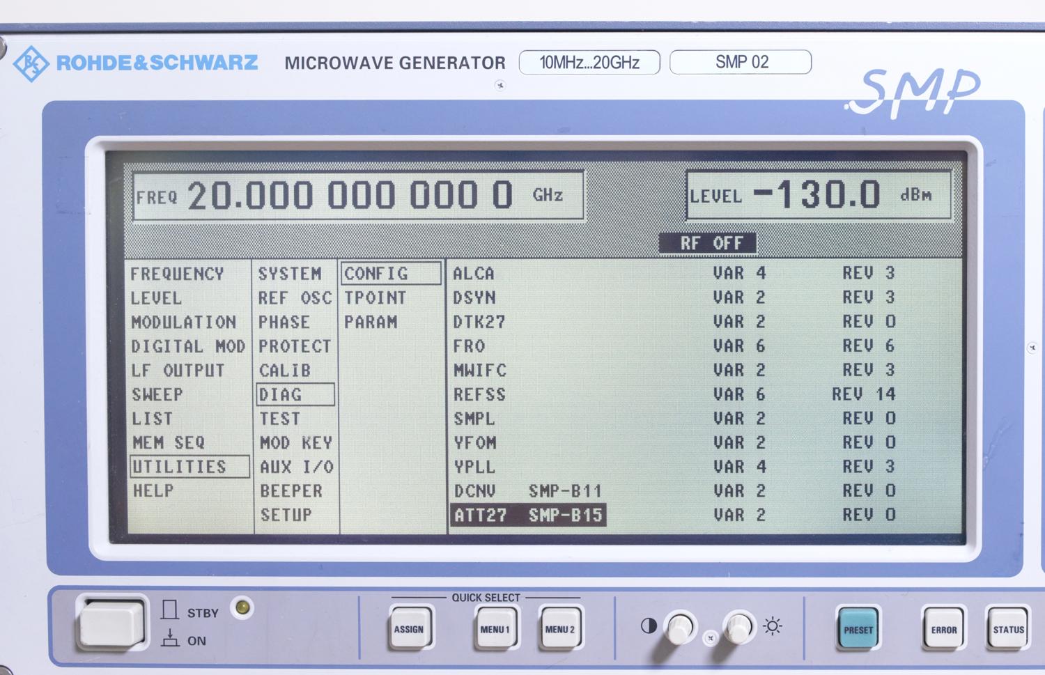 Генератор сигналов Rohde & Schwarz SMP02
